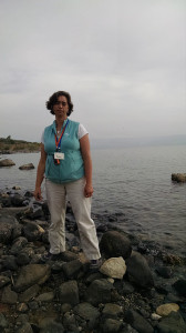 On the Sea of Galilee at Mensa Christi, where the fishing disciples met the risen Jesus (John 21).