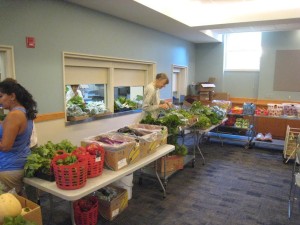 The Food Pantry looking good in its new home!